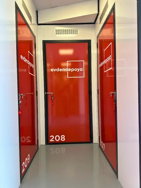 Evden Depoya İstanbul modern eşya depolama tesisi güvenli oda sistemli depo - 13