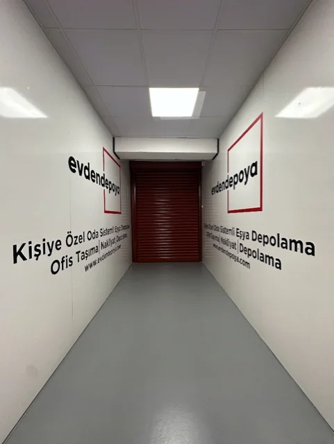 Evden Depoya İstanbul modern eşya depolama tesisi güvenli oda sistemli depo - 14