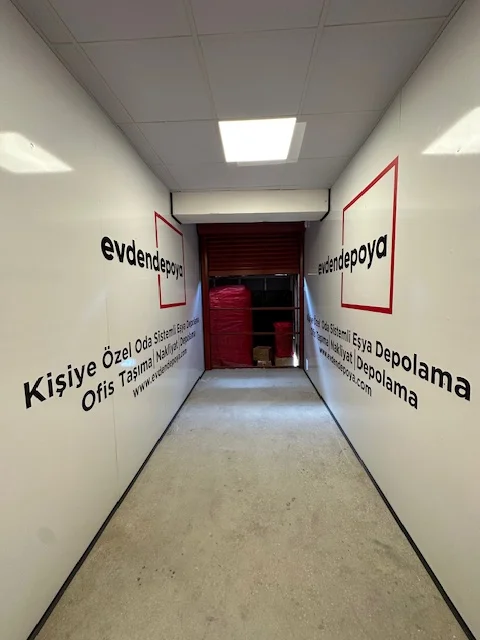 Evden Depoya İstanbul modern eşya depolama tesisi güvenli oda sistemli depo - 16