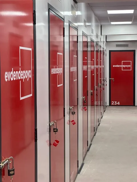 Evden Depoya İstanbul modern eşya depolama tesisi güvenli oda sistemli depo - 22