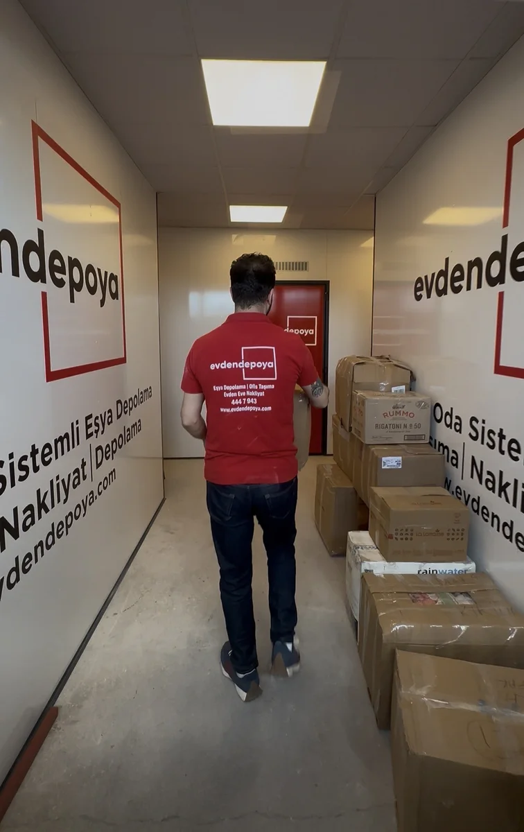 Evden Depoya İstanbul modern eşya depolama tesisi güvenli oda sistemli depo - 27