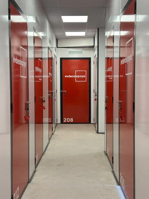 Evden Depoya İstanbul modern eşya depolama tesisi güvenli oda sistemli depo - 8