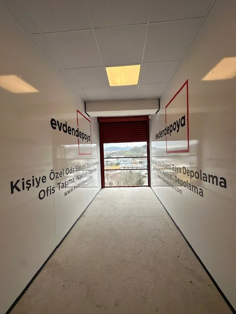 Evden Depoya İstanbul modern eşya depolama tesisi güvenli oda sistemli depo - 9